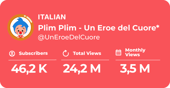 Canal Oficial do YouTube em Italiano